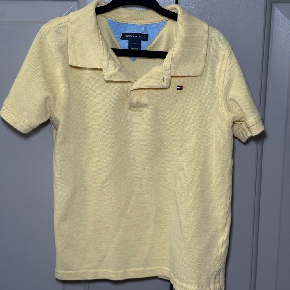 Tommy Hilfiger Light Yellow Polo